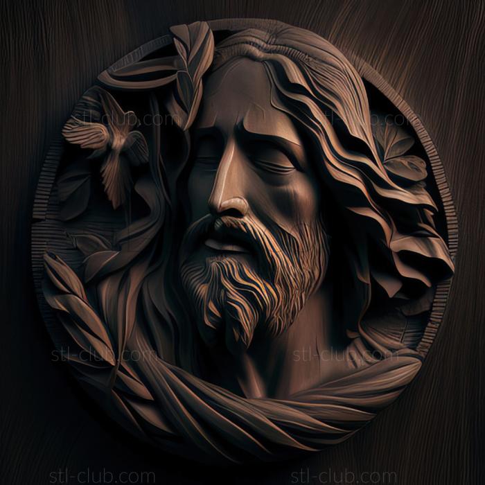 3D model st jesus (STL)